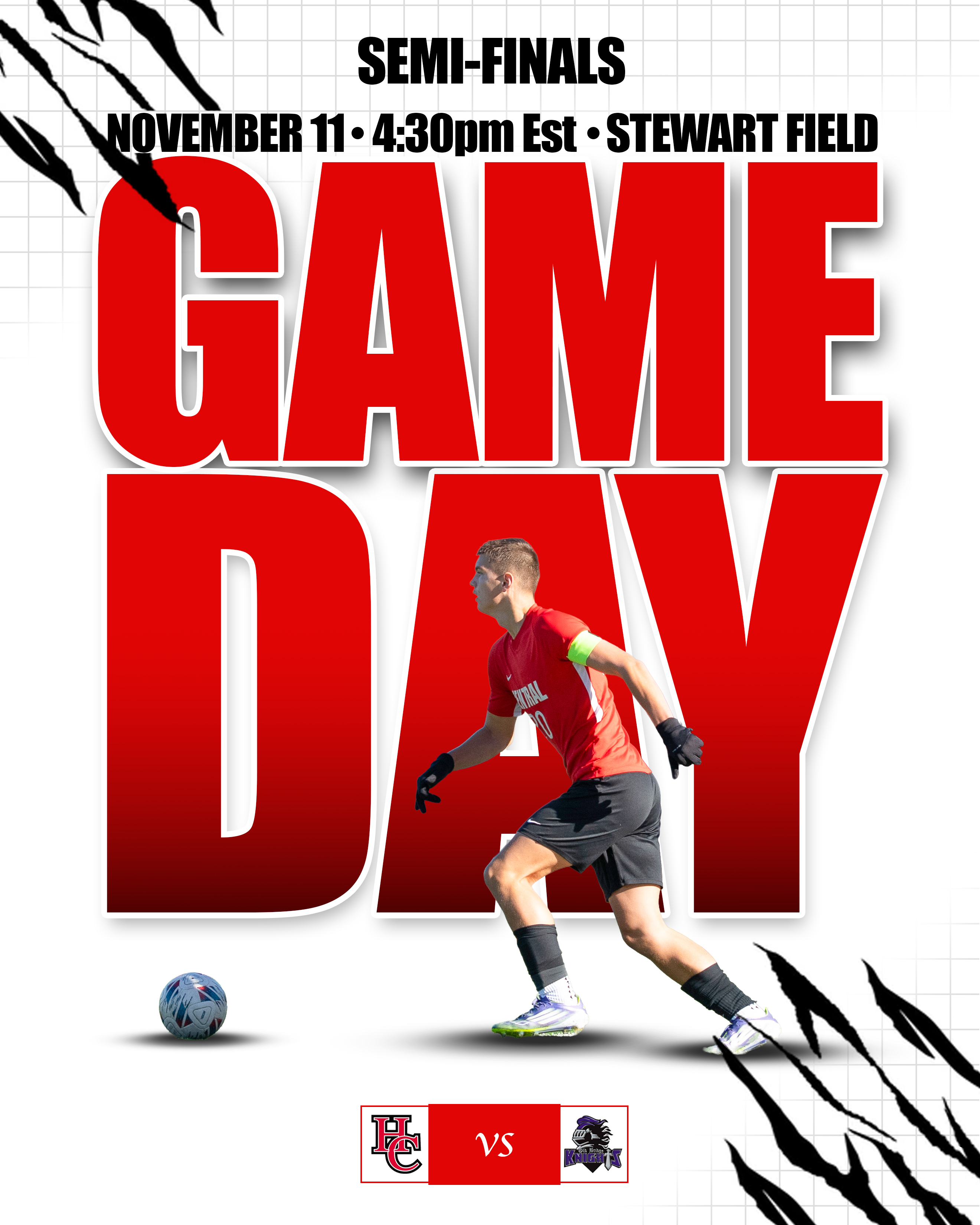 Semi Final Game Day Graphic